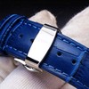 Moran Genuine Leather Watch Band Quick Release Polished Deployment D