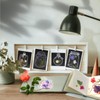 WNSIRVY 40Pcs DIY Bookmarks Kit, Transparent Dried Flower Bookmark, Filling