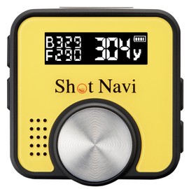 Shot Navi Golf Navi GPS V1 Black SN-V1 Recommended by The Japan Professional Golf Association
