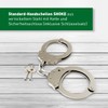 Shoke Genuine Police Handcuffs - Chain Lock with Lock -