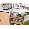 StorageWorks Large Seagrass Tray for Bathroom, Seagrass Storage Baskets for