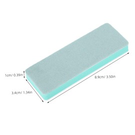 Angoily 10pcs Double Sided Sponge Nail Buffer Blocks Sanding Tool for Manicure Jewelry and Electronics Care Durable and Lightweight Sanding Pads for Precision Buffing