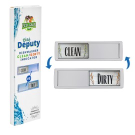 ECO-GALS Dish Deputy Dishwasher Clean Dirty Decorative Indicator for all Dishwashers (magnetic and non-magnetic)