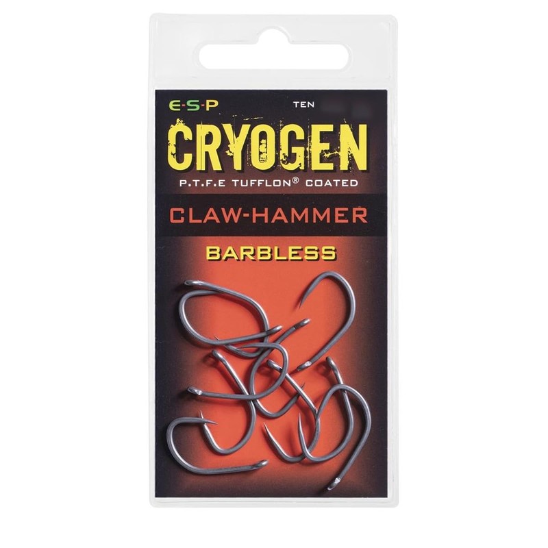 ESP Cryogen Claw Hammer Hooks Barbless: 4