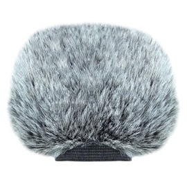 keepdrum WS-BK Windshield for Zoom H2n, H4n, H5, H6 Digital Recorder and Stereo Videomic Pro Camera Microphone