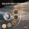 BELRIGO Battery Operated Salt And Pepper Grinder Set 2 Pack