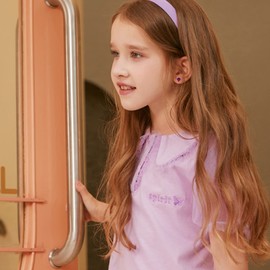 CASSIECA S925 Sterling Silver Birthstone Earrings for Girls Women Hypoallergenic Screw Back Earrings Round Heart CZ Stud Earrings Jewelry Gift