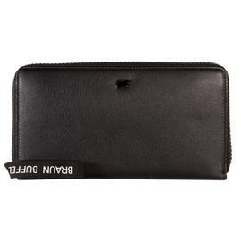 BRAUN BÜFFEL Capri Leather Wallet 19 cm, black, Classic