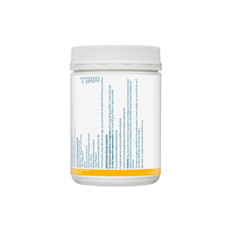 Ethical Nutrients Mega Magnesium Powder Raspberry 450g