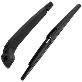 BOXI Rear Windshield Back Wiper Arm Blade Set Compatible for Volvo V70 XC70 2003 2004 2005 2006 2007 | Replace 8662751 81432751