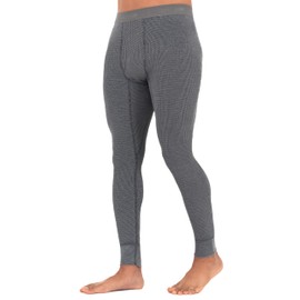 Fruit of the Loom Men's Recycled Premium Waffle Thermal Underwear Long Johns Bottom (1, 2, 3, and 4 Packs), Greystone Heather, Small