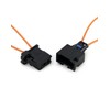 QWORK® 1 Set Automotive Fiber Optic Loop Bypass Female Adapter