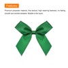 MECCANIXITY 50Pcs Mini Ribbon Bow 2.5" Mini Fabric Satin Ribbon