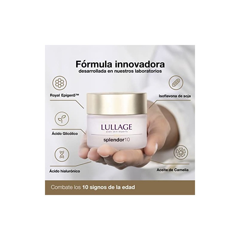 Lullage Crema Splendor 10 Dia, 50 ml