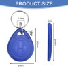 EUIEUT 50 Pcs 125kHz RFID Key Fob Proximity ID Card