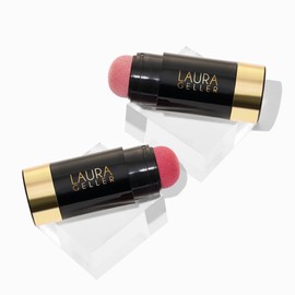 LAURA GELLER NEW YORK Serum Blush Cheek Tint Duo: Practical Pink + Beautiful Blossom