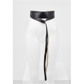 Urban Classics Unisex Belt, Black/warm sand