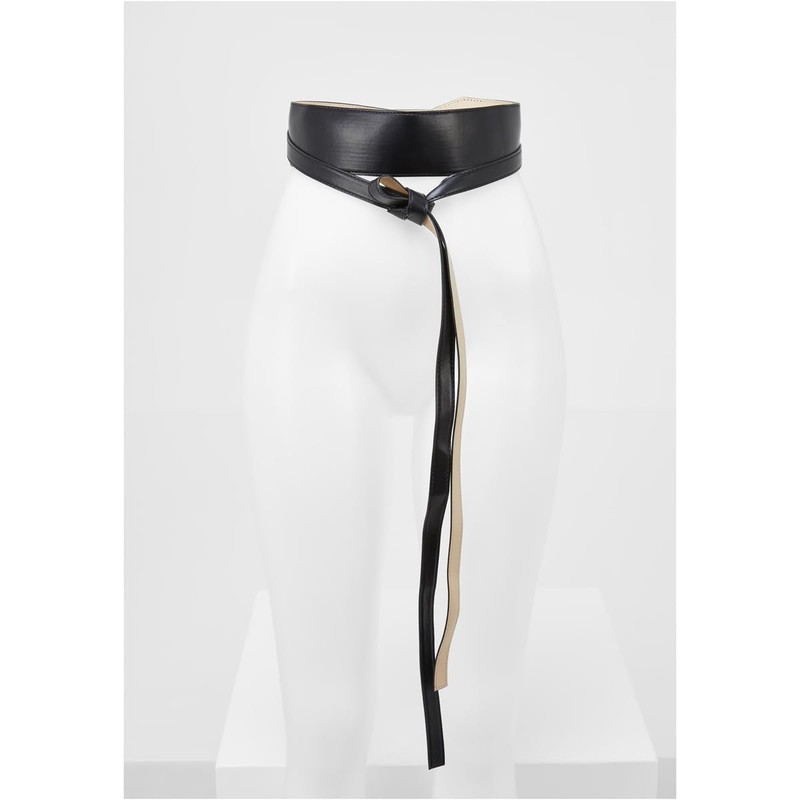 Urban Classics Unisex Belt, Black/warm sand
