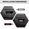 RT-TCZ Tow Hook Covers Bumper Tow Hook Covers Rubber Protector