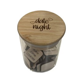 Date Night Glass Jar From Made By R And R