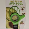 Evriholder Avocado Tool 3 In 1 Split, Pit, and Slice