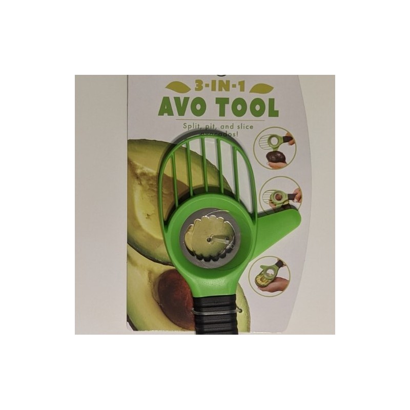 Evriholder Avocado Tool 3 In 1 Split, Pit, and Slice