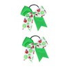Koolgil Girl's St. Patrick's Day Bowknot Hair Tie Four Leaf