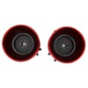 1 Pair NAB Hub Adapters Polished Aluminum Alloy Universal Loading