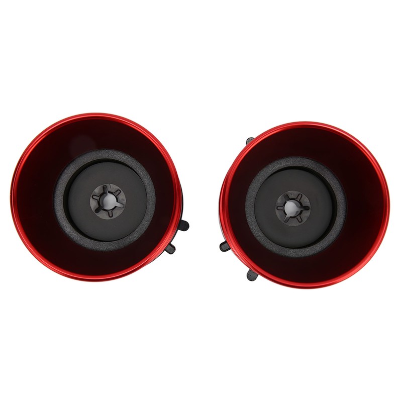 1 Pair NAB Hub Adapters Polished Aluminum Alloy Universal Loading