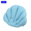 M METERXITY 2 Pack Inflatable Bath Pillow - Ultralight Inflatable