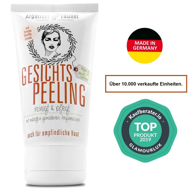 Argan Oil Magic Face Scrub for Impurities and Dry Skin