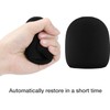 6 PCS Microphone Windscreen Black Foam Handheld Cover, Mic Covers