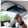 Outanaya 2pcs Car Tissue Holder PU Leather Visor Napkin Box