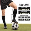 Ultrafun 4 Pairs Grip Soccer Socks Non Slip Knee High