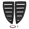 KUAFU Side Window Louver Compatible with 2010-2016 Hyundai Genesis Coupe