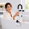Bathtub Safety Grab Rail for Seniors, Fits 3.4 to 6.6"