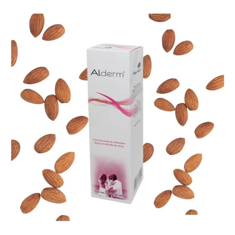 Alderm Crema Humectante Aceite Almendras Dulces Nutre Piel