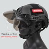 WISEONUS Universal Tactical Helmet Goggles Removable Airsoft Helmet Goggles Paintball