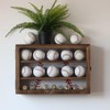 Baseball Display Case 17 x 12, Holder for 20 Balls,