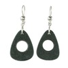 NOVICA Handmade Jade Dangle Earrings Natural .925 Sterling Silver Guatemala