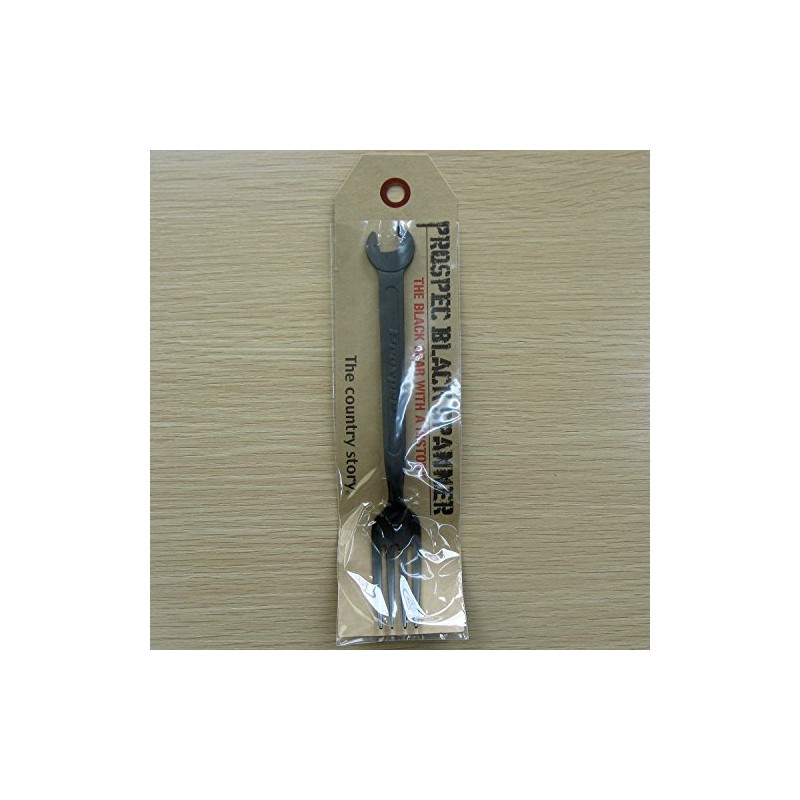 Nagao Professional Spanner Spoon Spanner Fork Black Set of 2