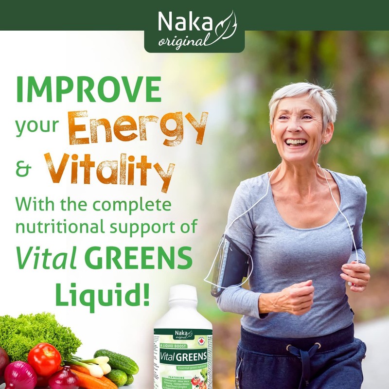 NAKA Naka Vital Greens 500ml, nutrient and enzyme-rich, Superfood