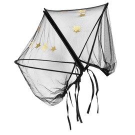 IWOWHERO Foldable Mosquito Net for Stroller Full Protection Bug Netting with Open Door Design for Easy Access Durable and Comfortable Stroller Cover for Outdoor Use