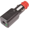 ProCar Universal Plug NG 15A LED with Strain Relief with