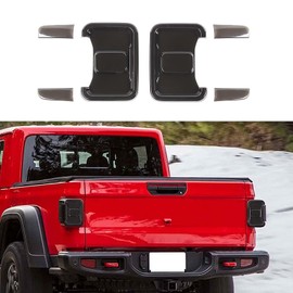 CheroCar for JT Tail Light Cover Guard Trim Frame Bezels Decoration Accessories for Jeep Gladiator JT 2019-2025…