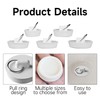 5 Pcs Bath Plug Replacement,Rubber Sink Plugs,Universal Drain Stopper Sink