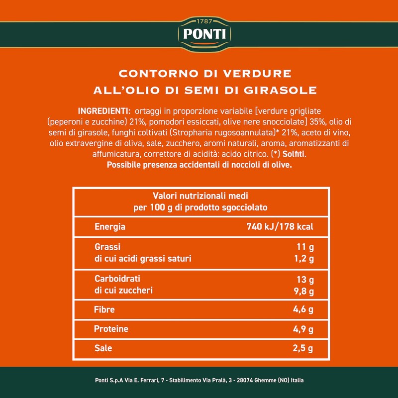 Ponti Peperlizia L'Ortoghiotto, 330g