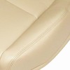 Priprilod Tan Leather Driver Side Bottom Replacement Seat Cover Compatible