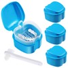 HENGBIRD 4pcs denture box, denture box, dental splint box, denture