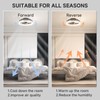 VOLISUN Fandelier Ceiling Fans with Light, 15.7in Low Profile Ceiling